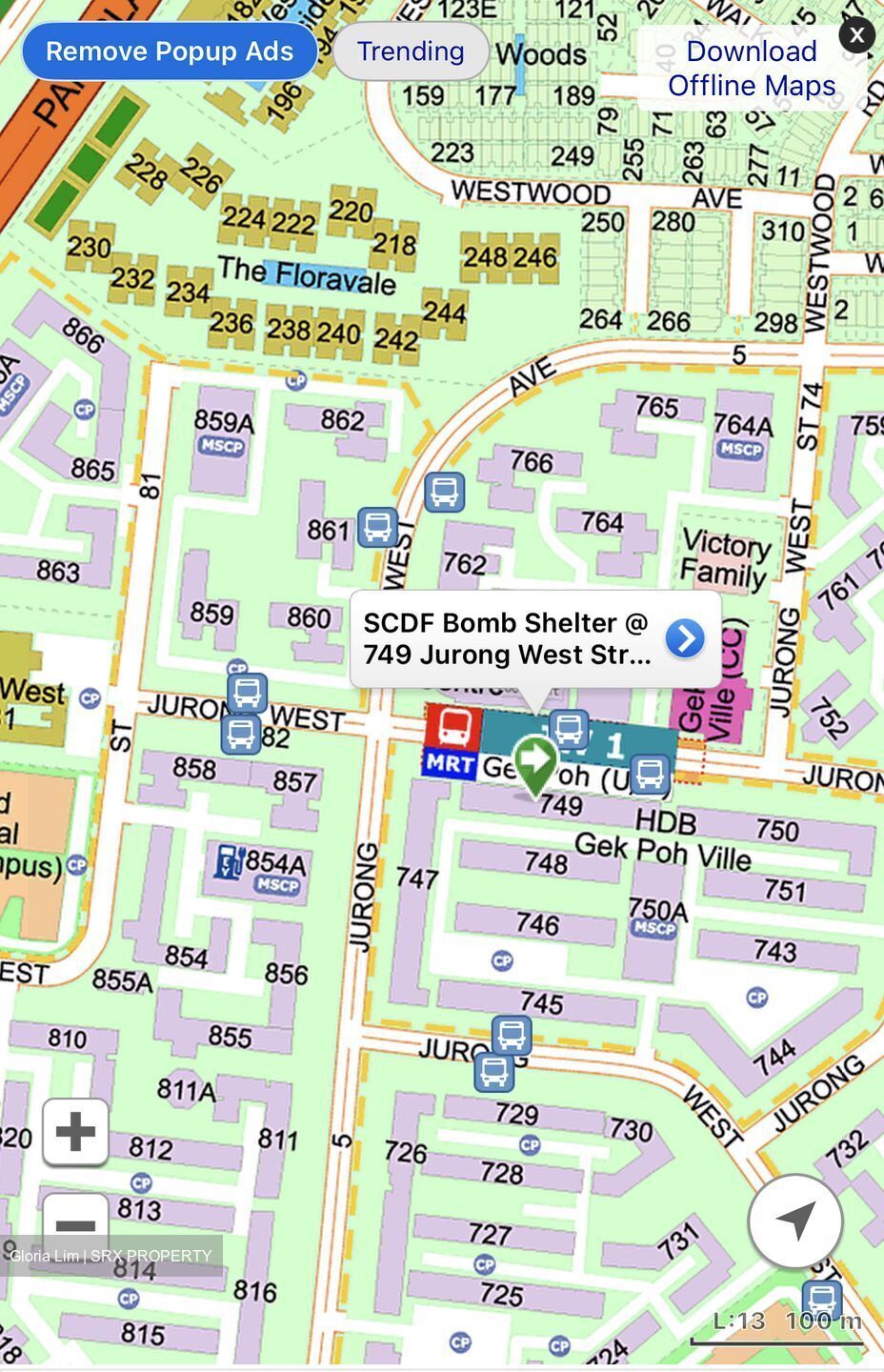 Blk 749 Jurong West Street 73 (Jurong West), HDB 4 Rooms #506547511